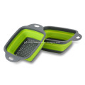 Square Shape Collapsible Kitchen Strainer